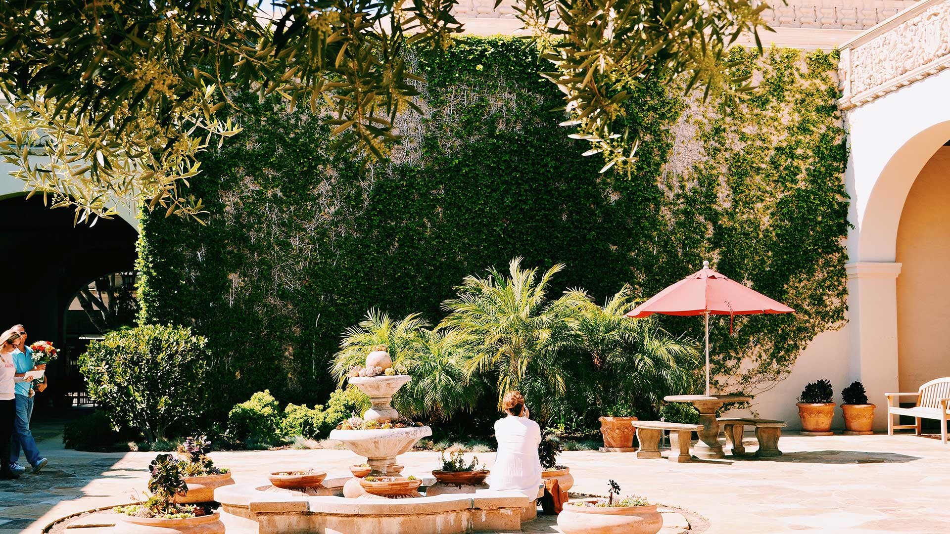Scottsdale Hotel Courtyard Fountain
